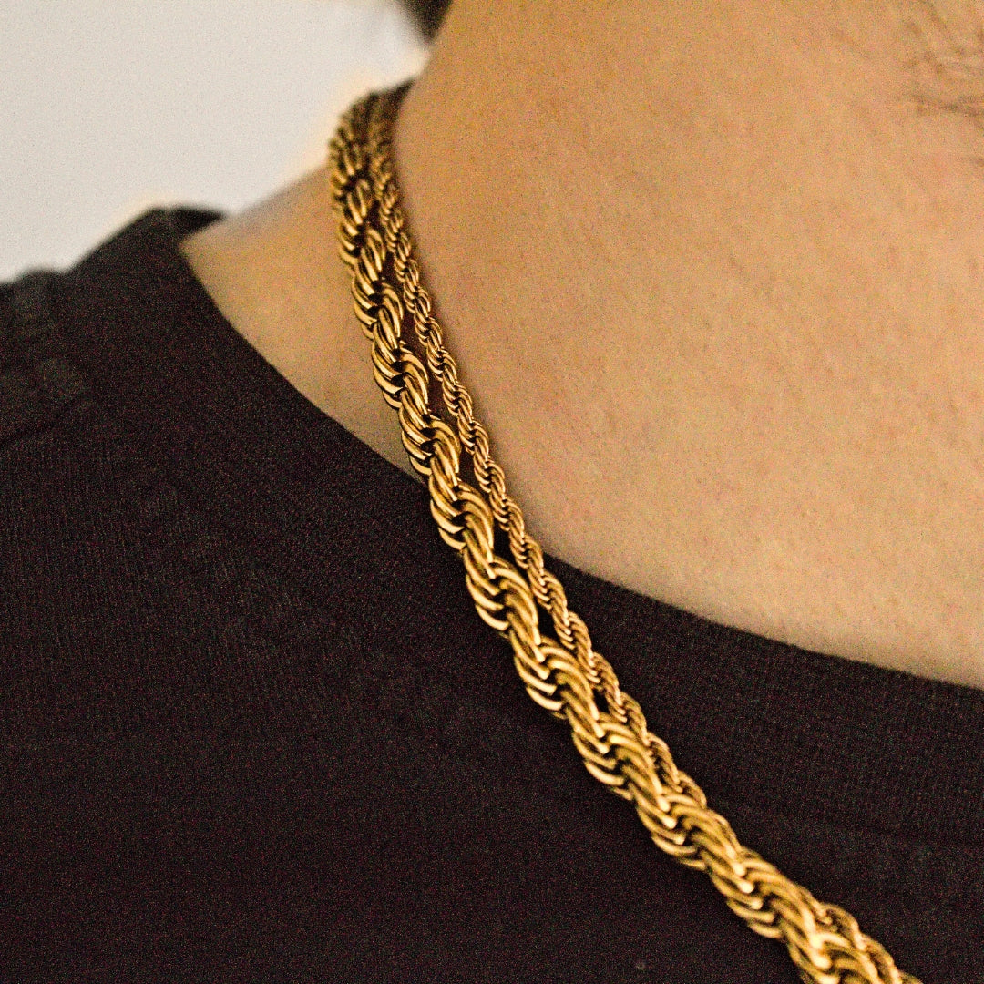 Gold Rope Chain (5mm)