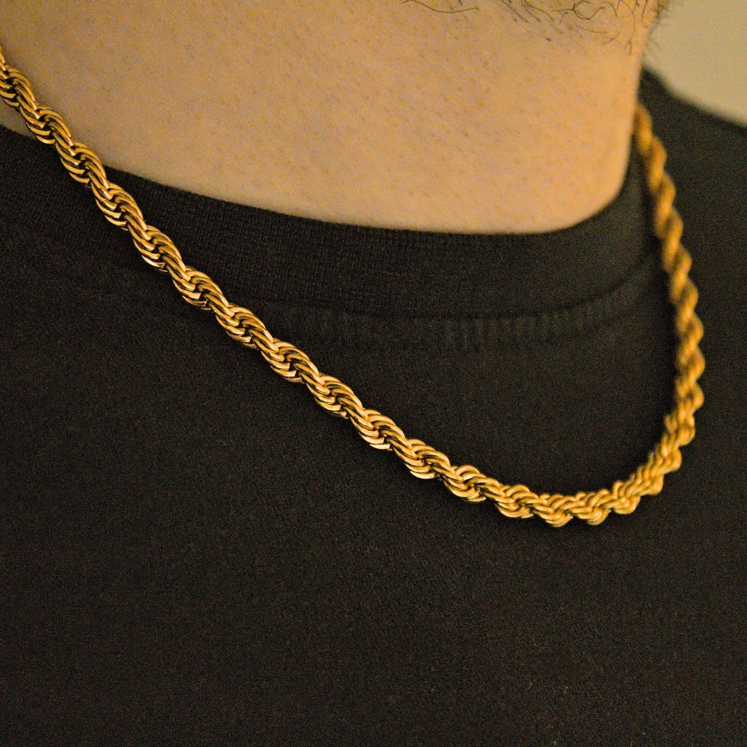 Gold Rope Chain (5mm)