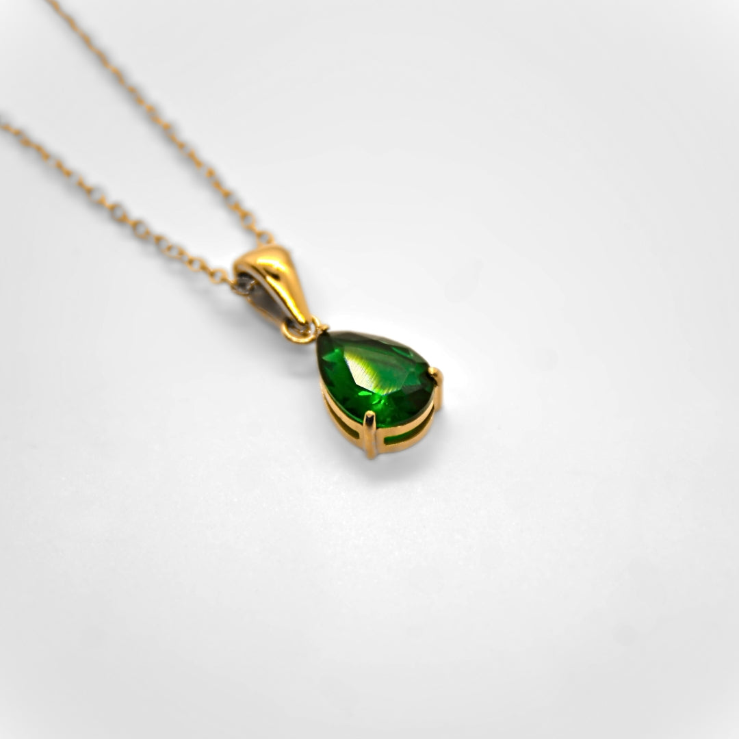 Gemstone Drop Necklace
