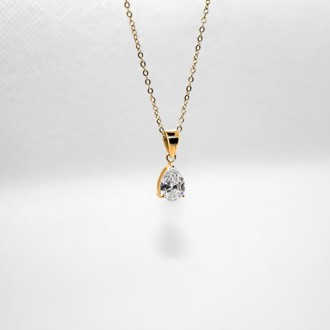 Gemstone Drop Necklace