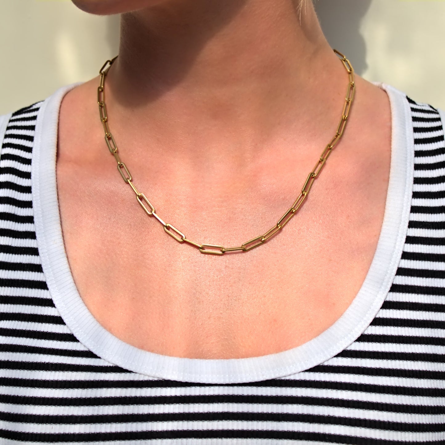 Paperclip Chain Necklace