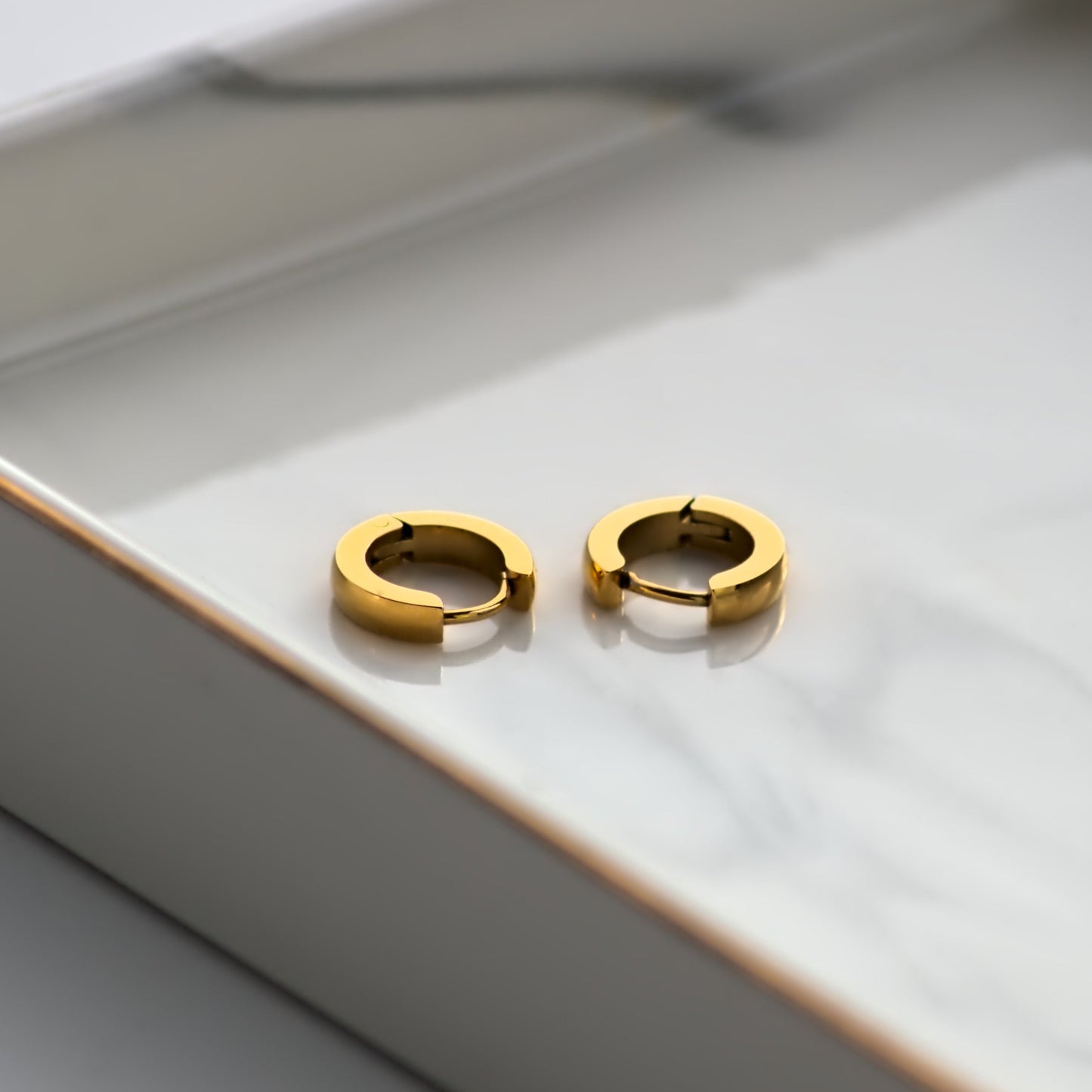 Dainty Huggie Earrings