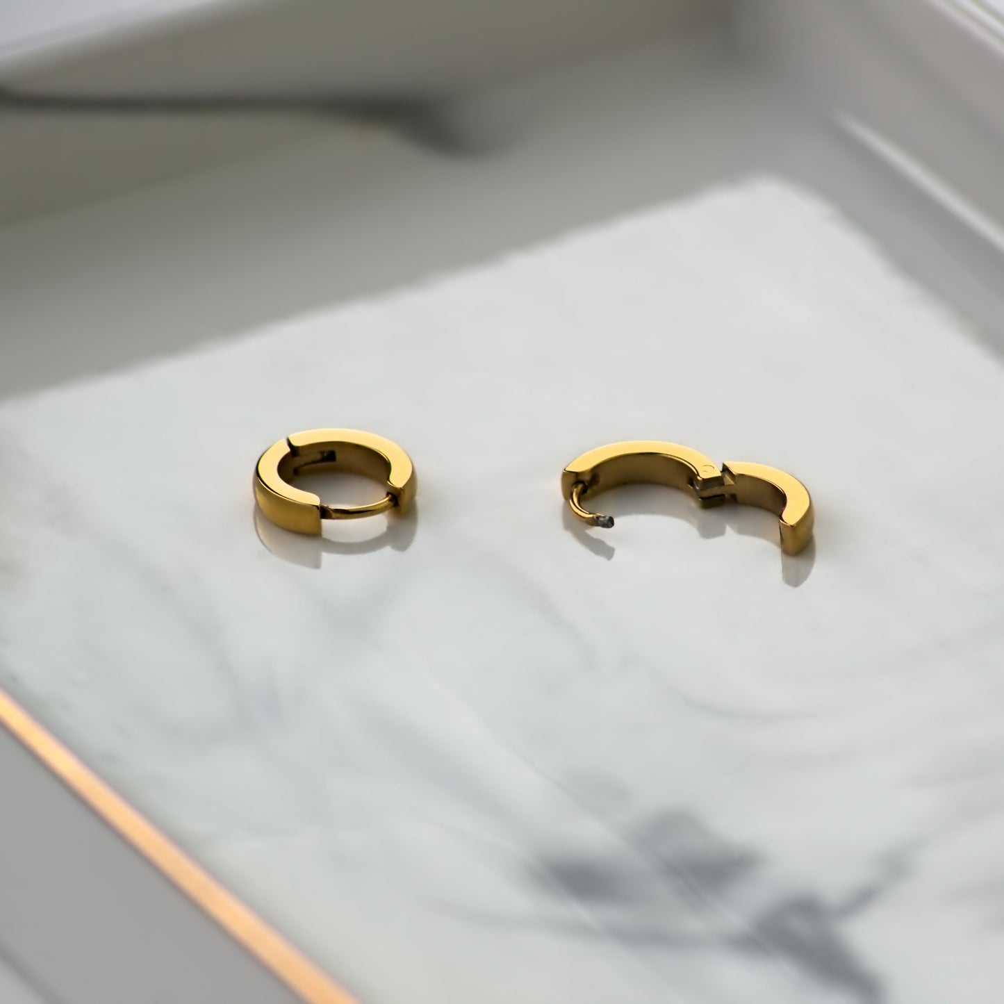 Dainty Huggie Earrings