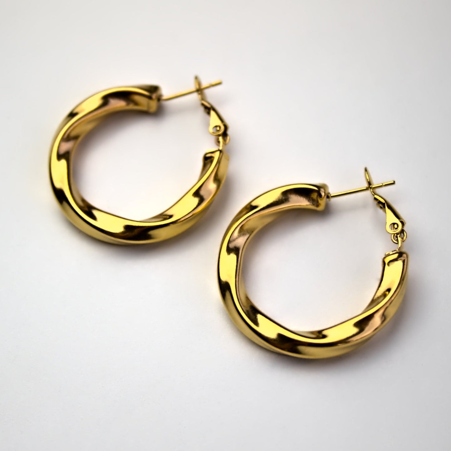 Twisted Curved Earrings