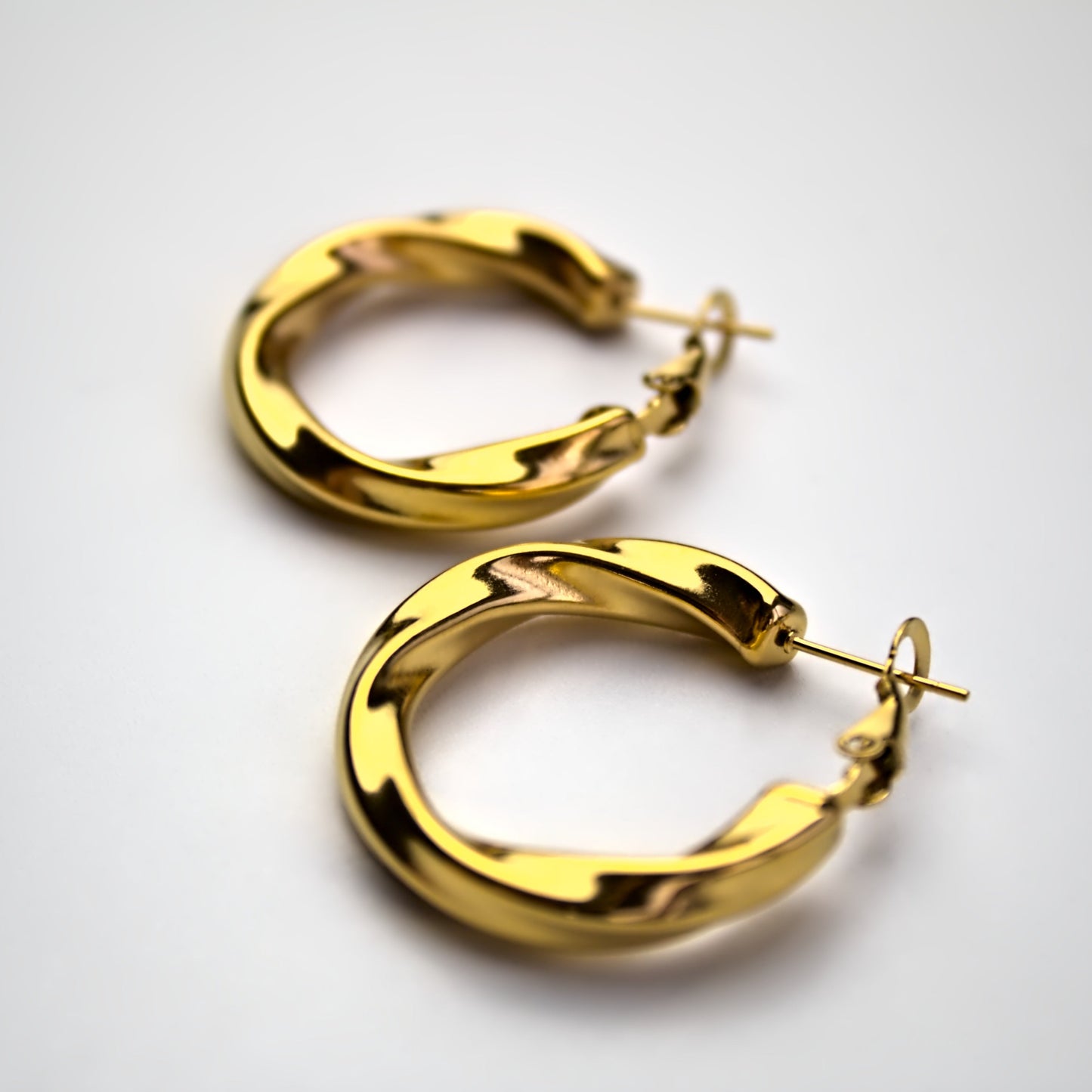 Twisted Curved Earrings