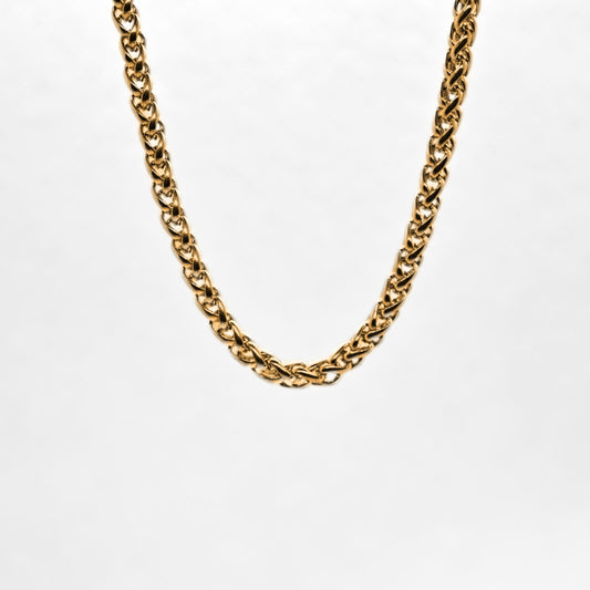 Gold Spiga Wheat Chain (3mm)