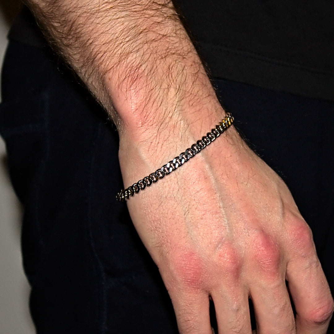 Silver Cuban Bracelet (5mm)